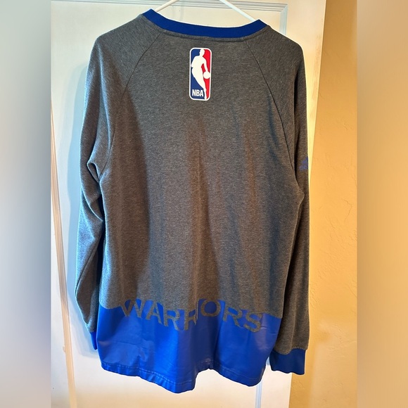 Men’s adidas Golden state warriors long sleeve - Picture 4 of 5